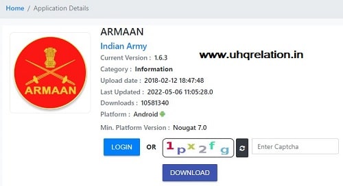 ARMAAN App Payslip Download | Personal Login and Signup