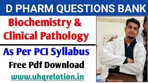 Biochemistry & Clinical Pathology Question Bank PDF FREE