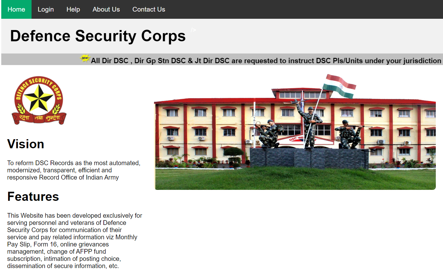 DSC Individual Login - Army DSC Pay slip 2023 Download @dsc.gov.in